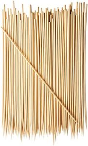 Comfy Package [100 Count] 12 Inch Bamboo Wooden Skewers For Grilling, Shish Kabob, Fruits, Appetizers, and Cocktails