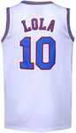 THOOO Men's Basketball Jersey #10 L