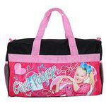 Nickelodeon Girl's JoJo Siwa Girl Power Duffle Bag, Black