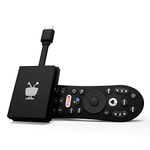 TiVo Stream 4K – Every Streaming App and Live TV on One Screen – 4K UHD, Dolby Vision HDR and Dolby Atmos Sound – Powered by Android TV – Plug-in Smart TV, One Size