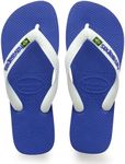 Havaianas - Top Brasil Logo, Comfortable, Durable and Lightweight Flip-Flops, with Non-Slip Sole, Brazilian Flag on the Straps, Adults Unisex