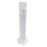 Othmro 1pc 500ml Plastic Graduated Cylinder, Measuring Plastic Cylinders, Science Measuring Lab Test Tube Flask Liquid Measuring Tools