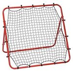 Portable Backyard Soccer Ball Rebounder, Perfect for Soccer Practice and Training, All Ages and Skill Levels, by RinkMaster