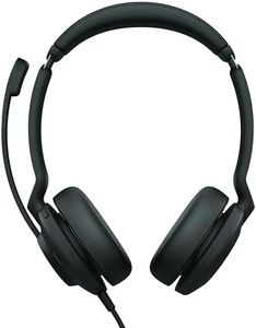 Jabra Evolve2 30 SE Wired Stereo Headset - Advanced ANC in Microphone - Noise Cancelling Headphones with Mic - On Ear Professional Audio - Dual Mic's - UC Certified - Latest USB C + A 4 PC & Mac