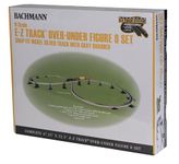 Bachmann Trains - Nickel Silver E-Z Track® Over-Under Figure 8 Track Pack - N Scale