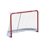 EZGoal Hockey Folding Pro Goal, 2-Inch, Red/White