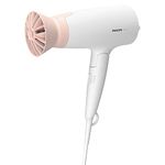 Philips Hair Dryer - Powerful Drying with Less Heat I 1600 W I Men and Women I Cool Shot | ThermoProtect Care I Travel friendly BHD308/30