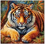 cukol cukol Tiger 11ct Cross Stitch