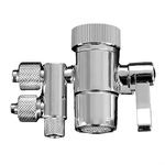 Parts For ESpring Two Way Faucet For Counter Top Water Filters Water Purifer Filter Diverter Valve 3/8in & 5/16in Out