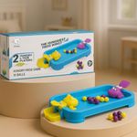 Storio Hungry Frog Indoor Board Game | Multiplayer Puzzle Toy for Kids | 2 Players Gift