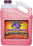 Wizards Mist-N-Shine Professional Detailer - Multi-Use Glass Cleaner for Vehicles - Adds Gloss to Paint, Chrome and Glass - 1 Gallon Refill for Spray Bottle - Made in USA