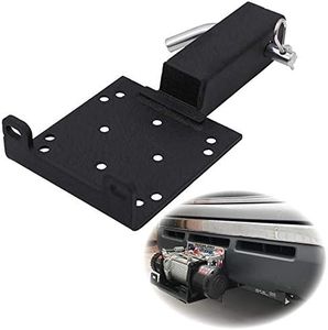 ELITEWILL 2" Receiver Universal Trailer Hitch Winch Mount Plate for ATV UTV Winch Cradle Mounting Bracket