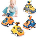 soi-meme Car Toys for 1 2 3 Year Old Boy Girl First Birthday Gifts for Toddler Toys Age 1 2 3 Year Old Boy Birthday Gift for Infant Toddlers