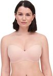 Chantelle Women's Norah Strapless Bra, Rose, 12C