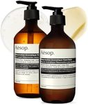 Aesop Resurrection Duet - Hand Wash + Hand Balm - Cleanse, Nourish and Soften Hands - 16.9 oz + 16.5 oz