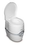 Thetford 92306 Porta Potti 565E (Electric) Portable Toilet, White-Grey, 448 x 388 x 450 mm