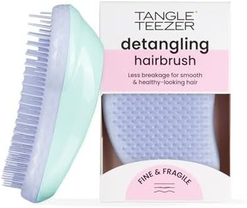 Tangle Teezer | The Fine and Fragile Detangling Hairbrush for Wet & Dry Hair | Colour Treated, Fine, Fragile Hair | Mint Violet