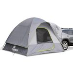Napier Backroadz SUV Tent | 10' x 10' Vehicle Camping Tent | Fits All CUVs, SUVs, and Minivans | Sleeps 5 | Spacious, Durable, Easy Set-up | Gray/Green | Model 19100