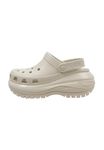 Crocs Unisex-Adult Mega Crush Clogs, Platform Shoes, Bone, 12 Women/10 Men