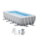 Intex 4M X 2M X 1M Prism Frame Rectangular Pool Set