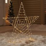 SYLVANIA 3.4' Twinkling LED Star Yard Decor, Warm White