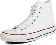 Converse Unisex Chuck Taylor All Star HI Basketball Shoe (6 B(M) US Women / 4 D(M) US Men, Optical White)