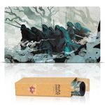 Paramint The Nine (Stitched) - MTG Playmat by Anato Finnstark, LOTR Lord of The Rings - Compatible with Magic The Gathering Playmat - Play MTG,YuGiOh,TCG - Original Play Mat Art Designs & Accessories