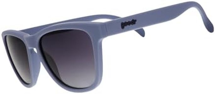 goodr Zombie Skin Care Routine Polarized Sunglasses, Medium Sized (OG), Gray Frames with Black Gradient Lenses, Dark to Light Tint, UV400 Protection, No Slip, No Bounce