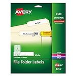 Avery 8366 Permanent Filing Labels,