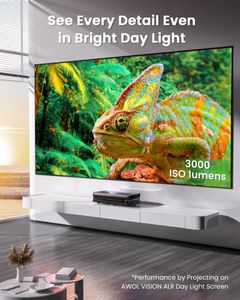 AWOL VISION LTV-3500 Pro 4K Laser Projector – Ultra HD Home Theater