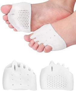 Metatarsal Pads Toe Separators for Bunion Correction,Soft and Breathable Hammer Toe Corrector Toe Spacers for Women Men Feet Relief (2)