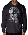 INTO THE AM Back to Earth Pullover Hoodie (Charcoal, Large)