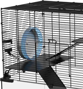 PawHut 3-Tier Hamster Cage – Spacious Small Pet Habitat