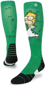 Stance Snow Socks - Homer - Over the Calf Ski & Snow Socks (Small)