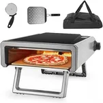 12 Gas Pizza Oven Propane Portable Pizza Ovens, Pizza Oven Countertop With Accessories Kit, Portable Pizza Oven For Outdoor Authentic Stone Baked Pizzas For Any Outdoor Kitchen