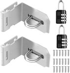 Tanbupu 2Pcs Door Locks Hasp Latch,