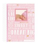 Lil' Peach Dream Big Wordplay Baby Memory Book, Pink (92270)