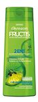 Garnier Fructis Color Resist 2-in-1 Strength & Shine Strengthening Shampoo for Normal Tired Hair 250 ml - Pack of 4