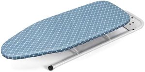 Duwee Table Top Ironing Board with Foldable Unique Iron Rest Thicken Felt Padding Heat Resistant Cover (30.48x81.28cm)