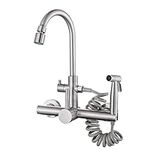 Wall Mount Kitchen Faucet 8 Inch Fa