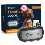 Tractive GPS Dog Tracker XL Adventure, Bite-Proof Fiberglass Casing, Up To 1 Month Battery, Market leader, Worldwide real-time location tracking, Escape Alerts, Monitor Activity, Health Alerts