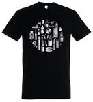 Urban Backwoods Vape II Men T-Shirt Black Size 2XL