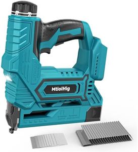 Cordless Brad Nailer Compatible with Makita 18V Battery, 5/8 to 1-1/4 Inch 18 Gauge 2-in-1 Nail Gun with 2000 nails for Wood Carpentry, Tool Only, Brushless, 2 Mode,5.9LBS