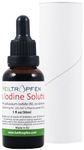 7% Lugols Iodine Solution 1 Oz - 30 ml | 21% Lugol's Liquid Formulation | Made with 7 Percent Iodine and 14% Potassium Iodide | Heiltropfen®