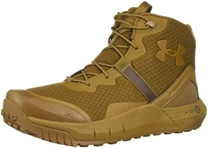 Under Armour Men's Micro G Valsetz Mid Military and Tactical Boot, Coyote (200)/Coyote, 12