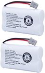 BT1007 BT-1007 BBTY0651101 Rechargeable Battery Compatible with Uniden BT904 BT-904 BT1015 BBTY0460001 BBTY0510001 BBTY0624001 HHR-P506 HHR-P506A Cordless Phone (2 Pack BT1007 Batteries)