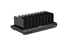 UNITEK uCharge 240W 10-Port USB Charging Station with 8× USB-C & 2× USB-A, Fast Charging Hub with Adjustable Dividers, LED Power Display, Multi-Device Charger for Phones, Tablets & Laptops