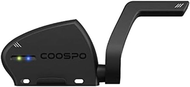 CooSpo Cadence and Speed Sensor，Bluetooth ANT+ Wireless RPM Sensor Cycling Cadence Speed Sensor, 2 in 1 Bike Speed Cadence Sensor Compatible with GPS Bike Computer/Runtastic Pro/Zwift/UA Run/Openrider/Wahoo