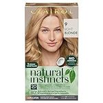 Clairol Natural Instincts Demi-Permanent Hair Dye, 9 Light Blonde Hair Color, Pack of 1