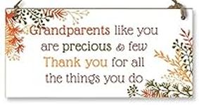 Handmade Wooden Hanging Wall Plaque Grandparents Like You Precious Few Thank You Decorative Gift Grandparents